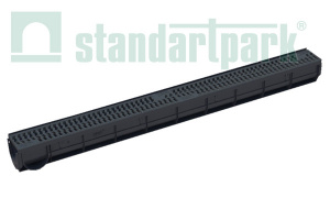 Комплект: лоток  70мм Spark ЛВ- 7.9.9-ПП пластиковый с пластиковой решеткой (А) арт. 088081-М