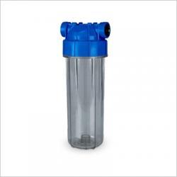 Магистральный фильтр для воды WFК 1" , Двойное уплотнение (кронш.,картр.,саморезы)