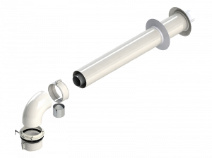 Комплект для горизонтального прохода d 60/100 мм, 0.75 м (универсальный) Royal Thermo